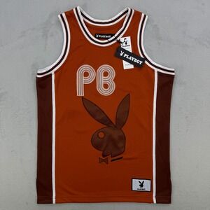 Headgear Classics Jersey Mens Playboy Red Basketball‎ PB 53 Mens Size Small